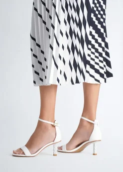 Liu Jo Sandalias con tacón con logotipo-Mujer Zapatos De Salón|Sandalias