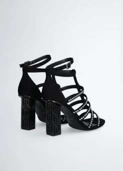 Liu Jo Sandalias con tacón con logotipo-Mujer Zapatos De Salón|Sandalias