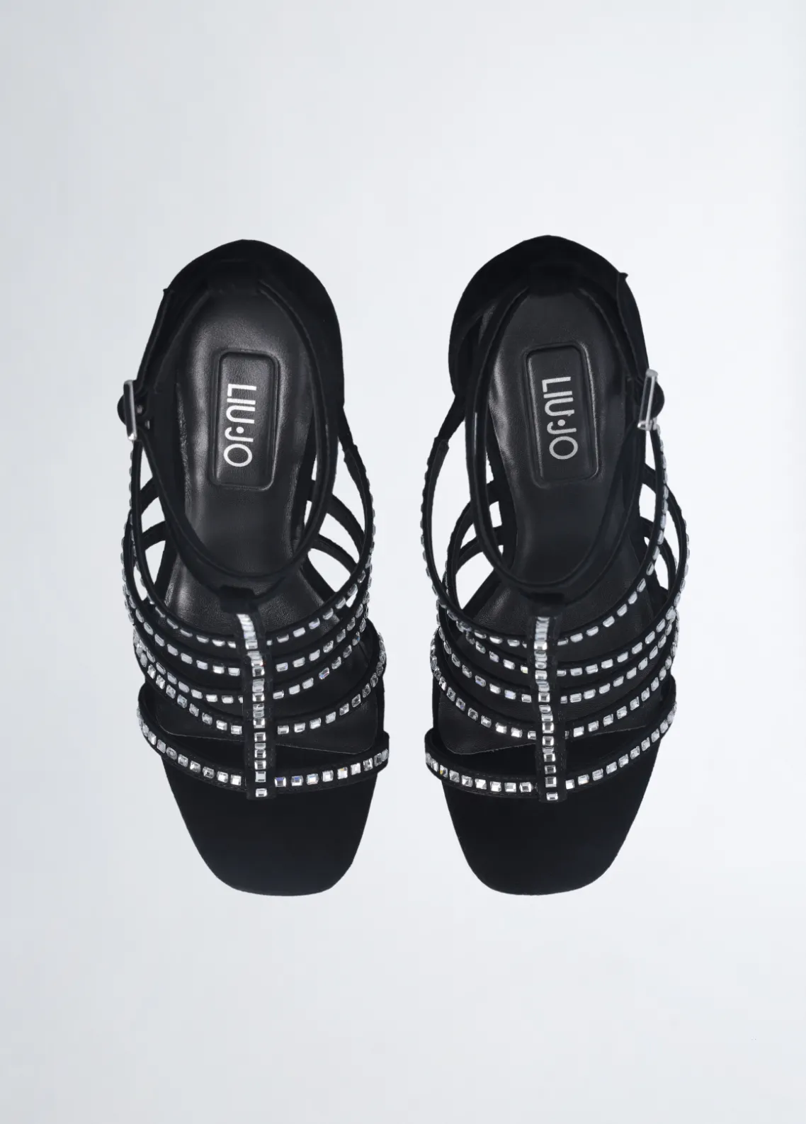 Liu Jo Sandalias con tacón con logotipo-Mujer Zapatos De Salón|Sandalias