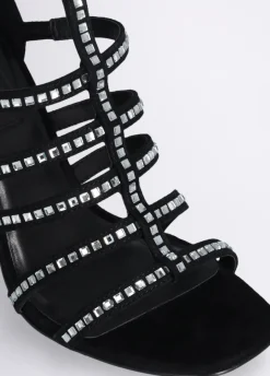 Liu Jo Sandalias con tacón con logotipo-Mujer Zapatos De Salón|Sandalias