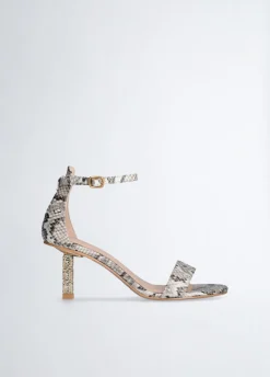 Liu Jo Sandalias con tacón con logotipo-Mujer Zapatos De Salón|Sandalias