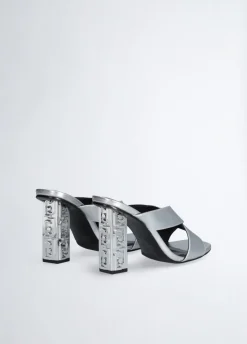 Liu Jo Sandalias con tacón con logotipo-Mujer Zapatos De Salón|Sandalias