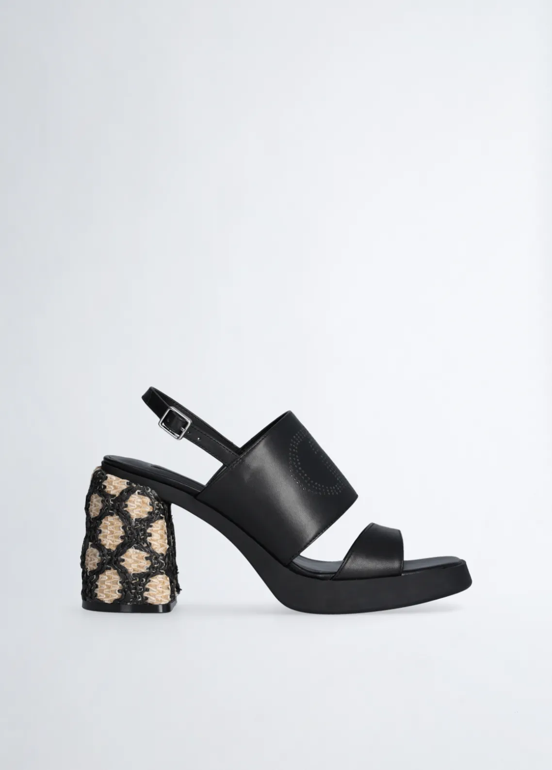 Liu Jo Sandalias con tacón de rafia-Mujer Zapatos De Salón|Sandalias