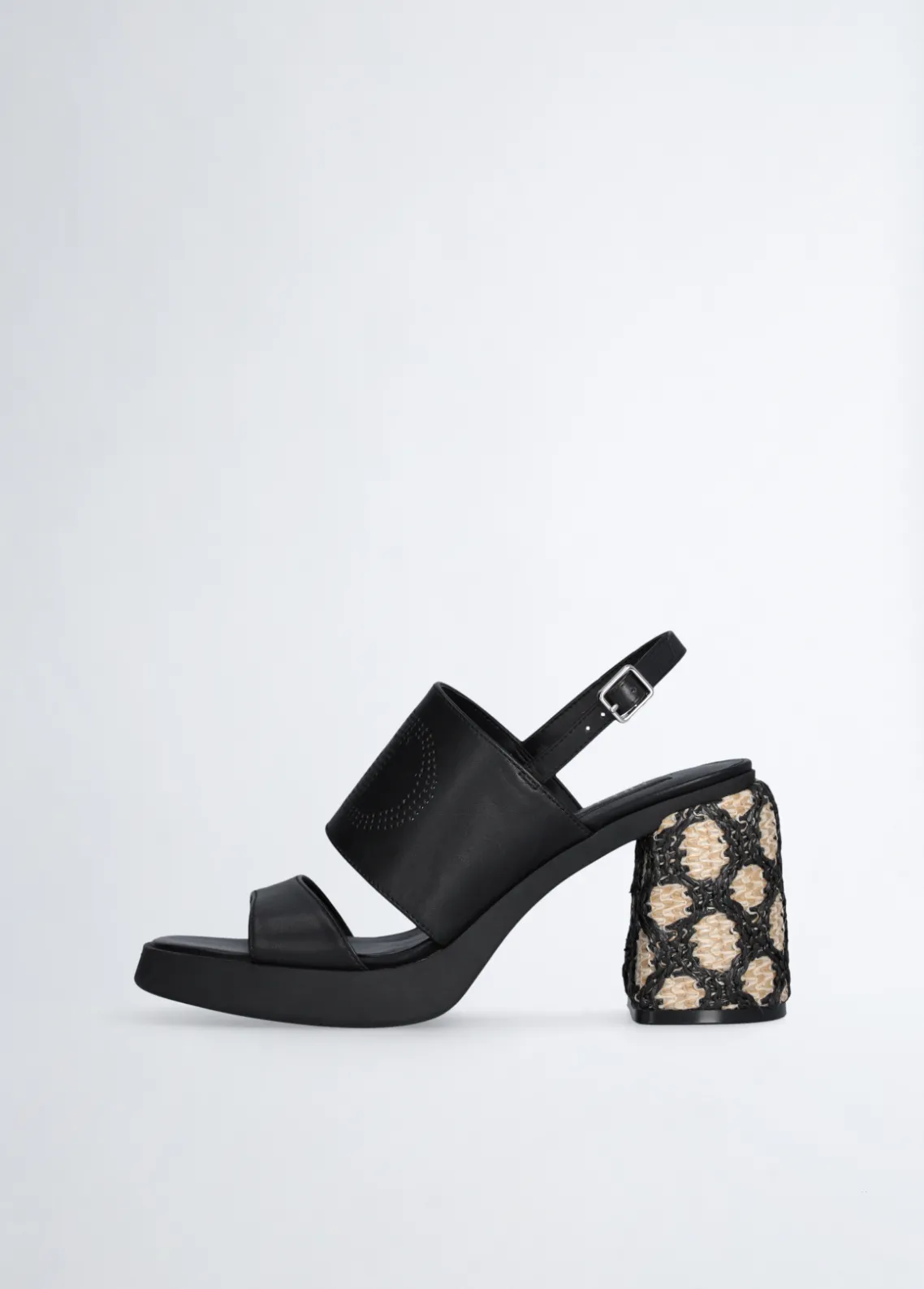 Liu Jo Sandalias con tacón de rafia-Mujer Zapatos De Salón|Sandalias