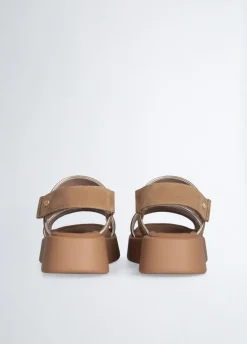 Liu Jo Sandalias de ante con plataforma-Mujer Sandalias