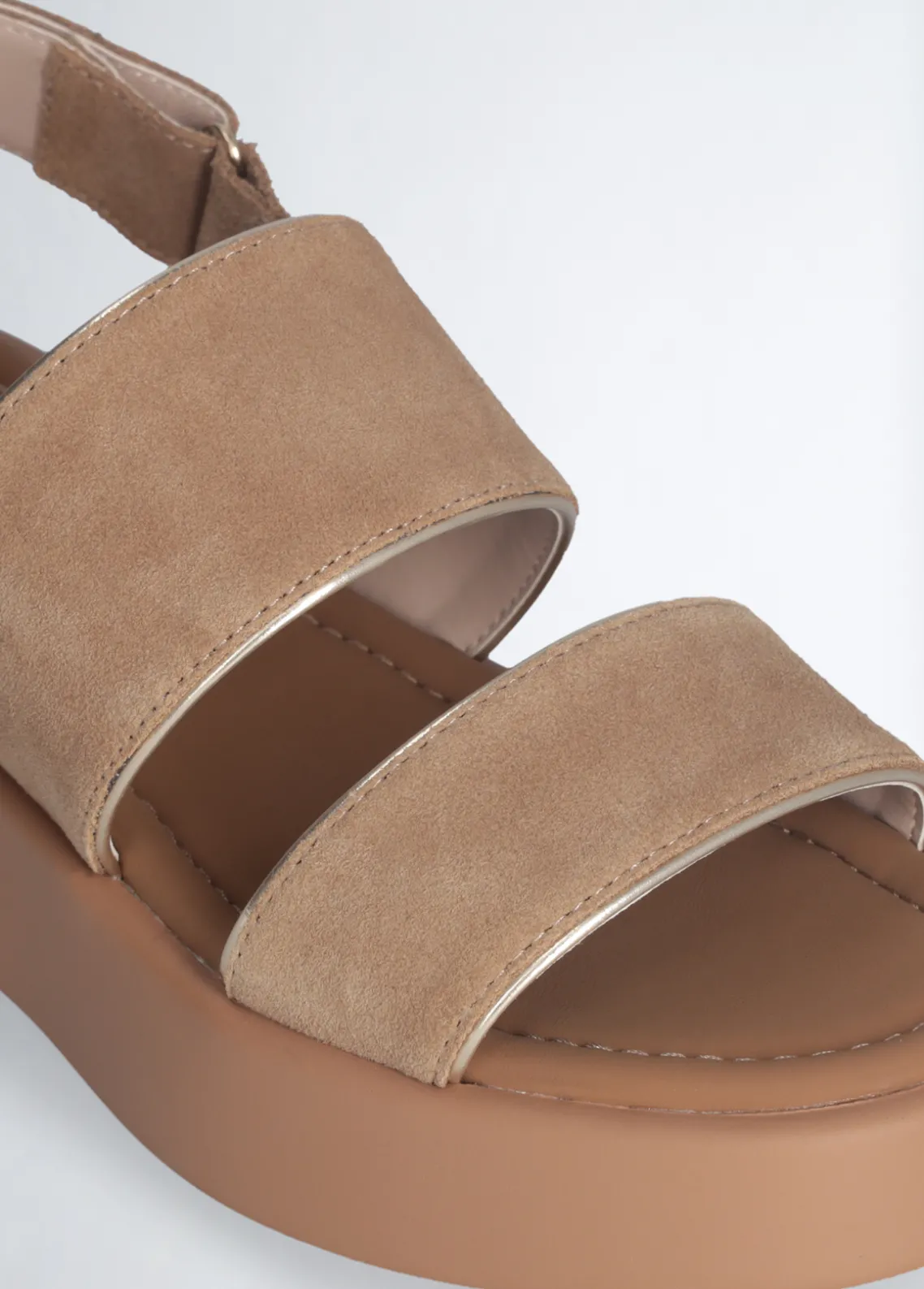 Liu Jo Sandalias de ante con plataforma-Mujer Sandalias