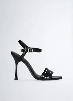 Liu Jo Sandalias de charol con tacón-Mujer Zapatos De Salón|Sandalias