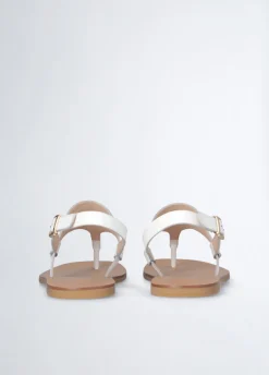 Liu Jo Sandalias de dedo de piel-Mujer Sandalias