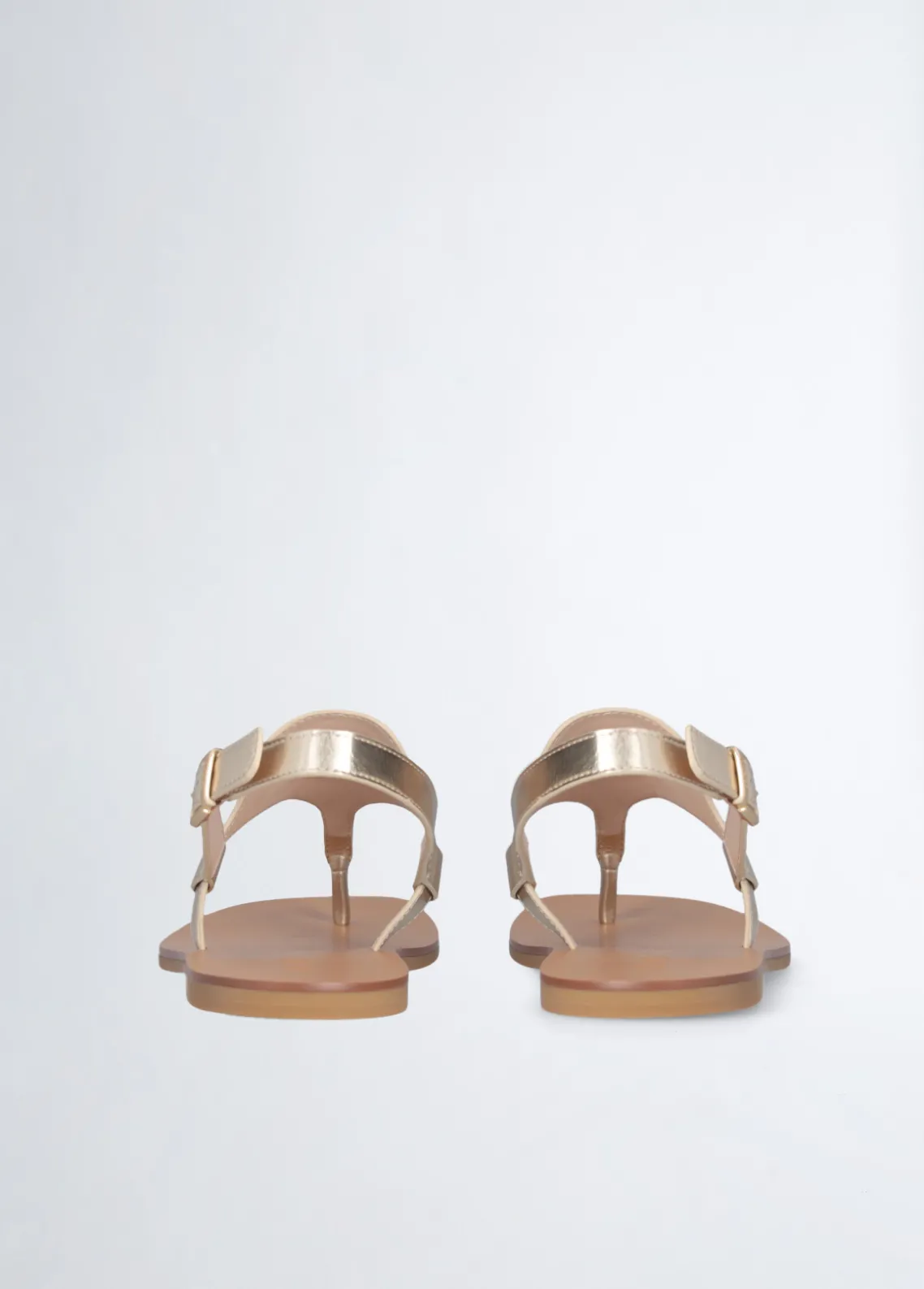 Liu Jo Sandalias de dedo laminadas-Mujer Sandalias