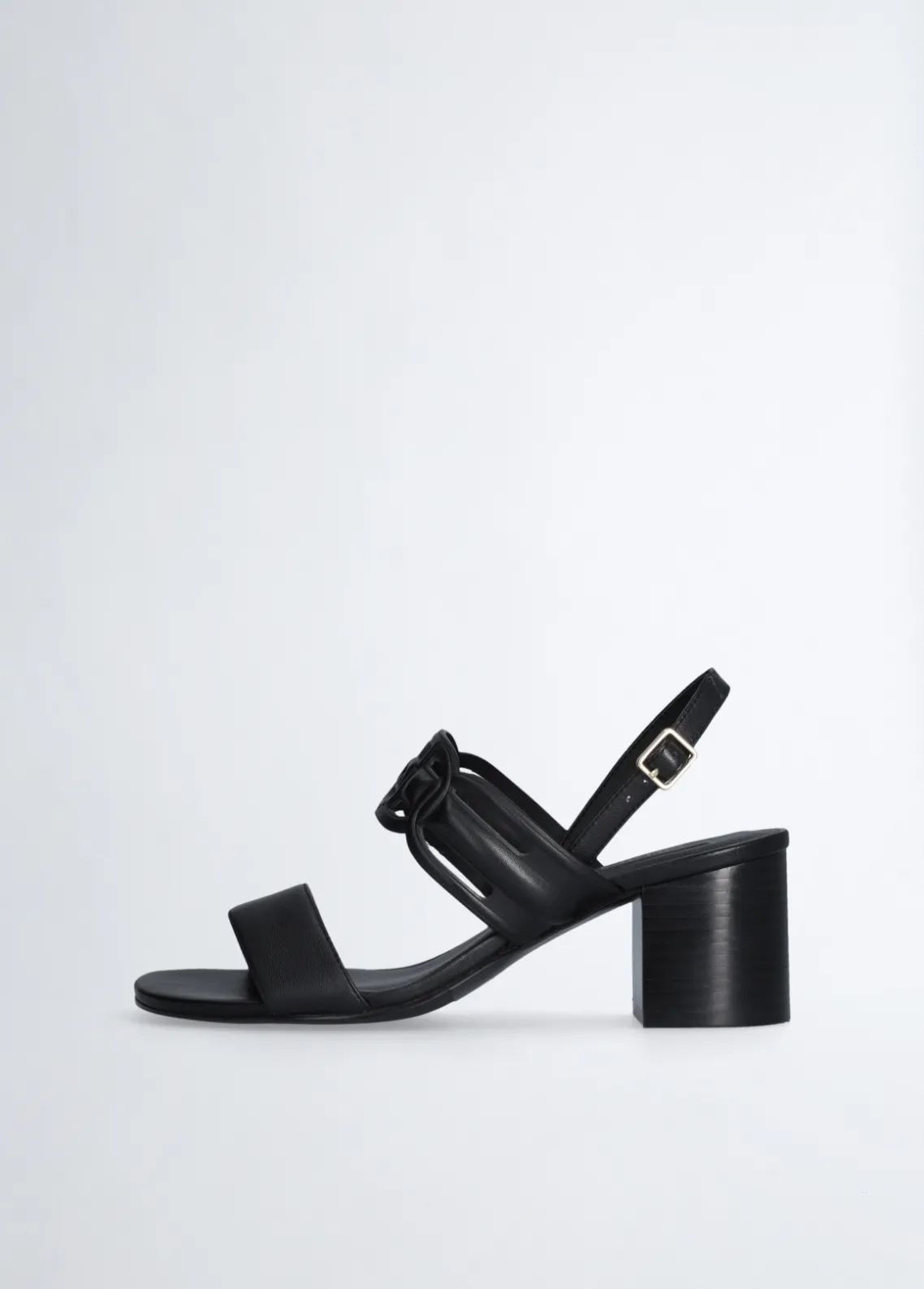Liu Jo Sandalias de piel con tacón ancho-Mujer Zapatos De Salón|Sandalias