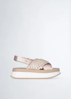 Liu Jo Sandalias de plataforma con tachuelas decorativas-Mujer Sandalias