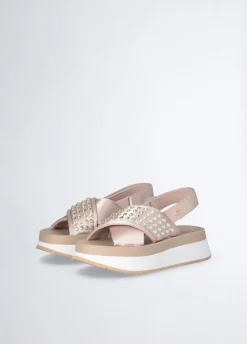Liu Jo Sandalias de plataforma con tachuelas decorativas-Mujer Sandalias