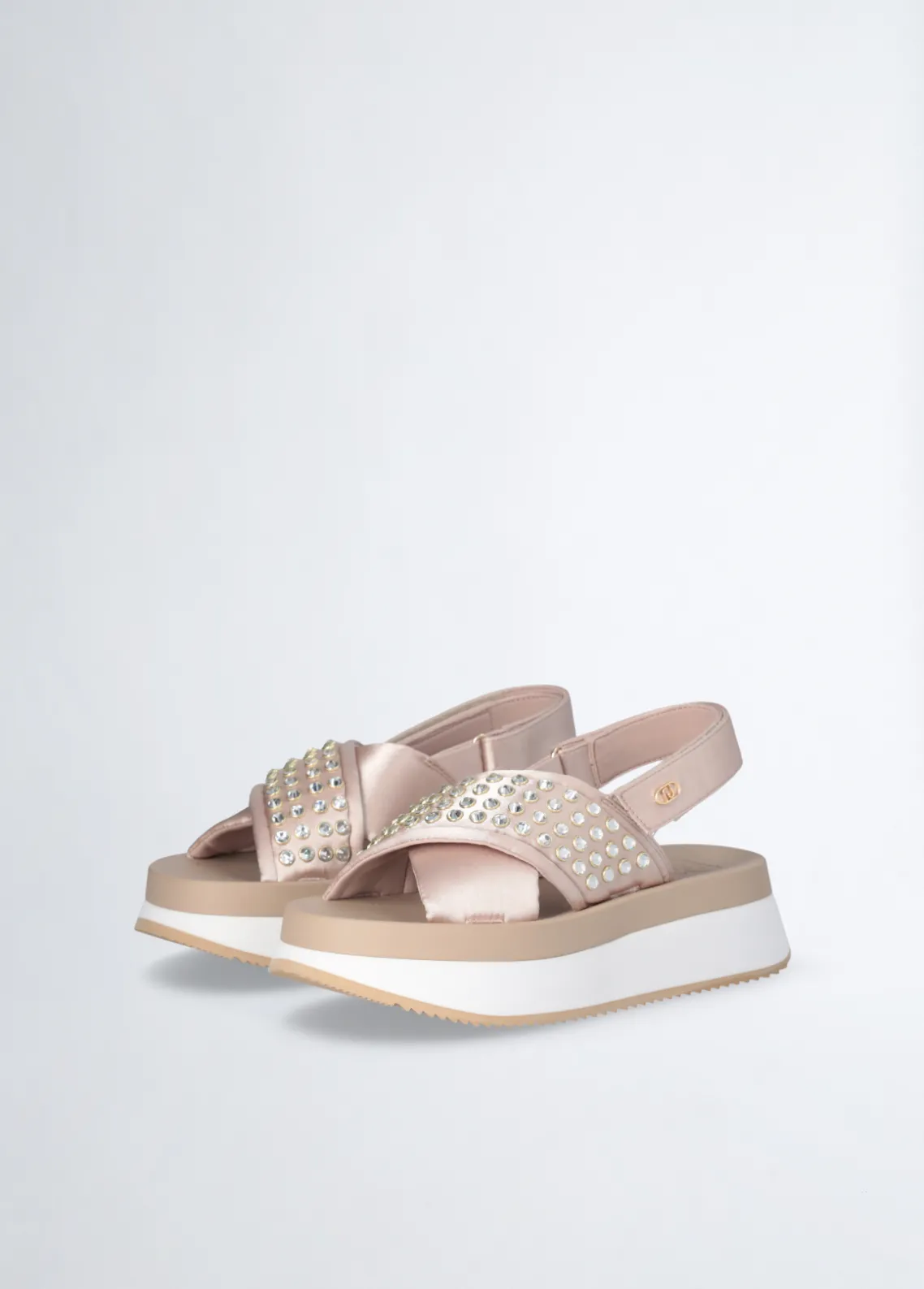 Liu Jo Sandalias de plataforma con tachuelas decorativas-Mujer Sandalias