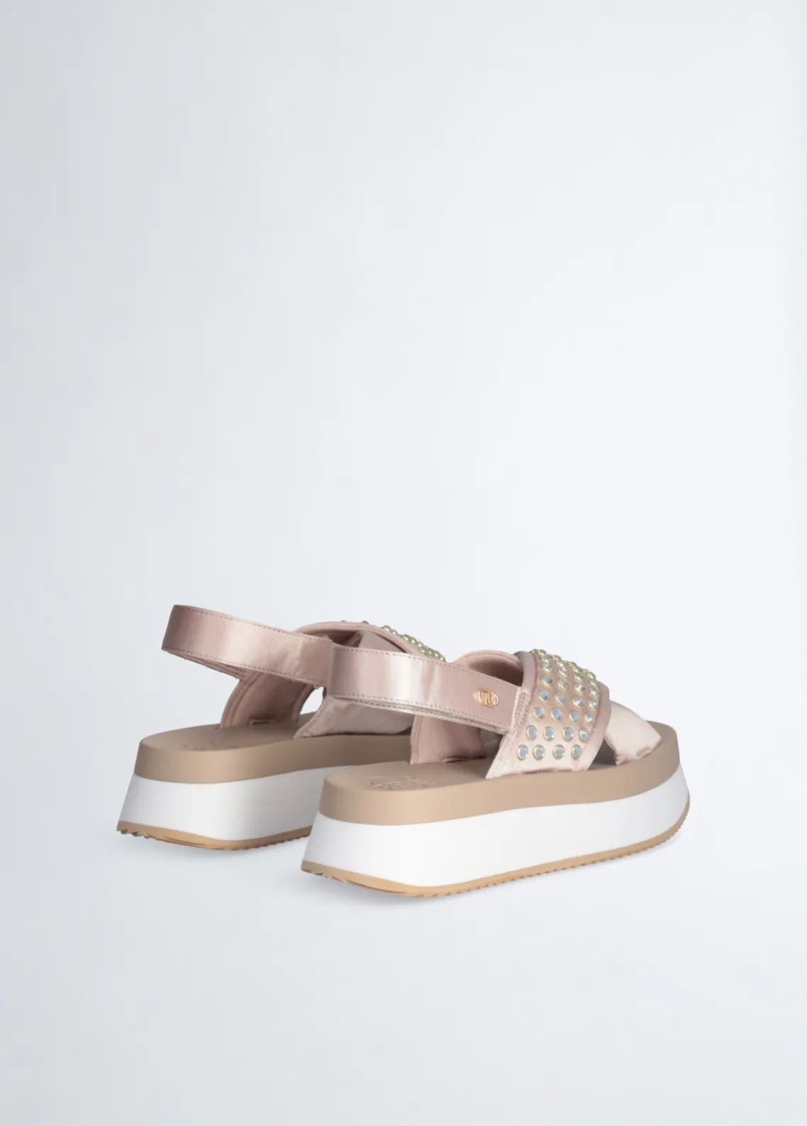 Liu Jo Sandalias de plataforma con tachuelas decorativas-Mujer Sandalias