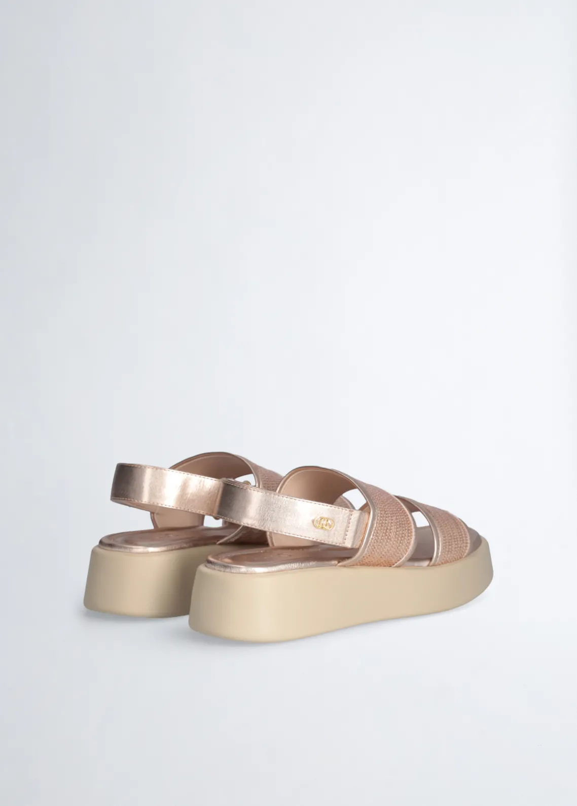 Liu Jo sandalias de plataforma con lentejuelas-Mujer Sandalias