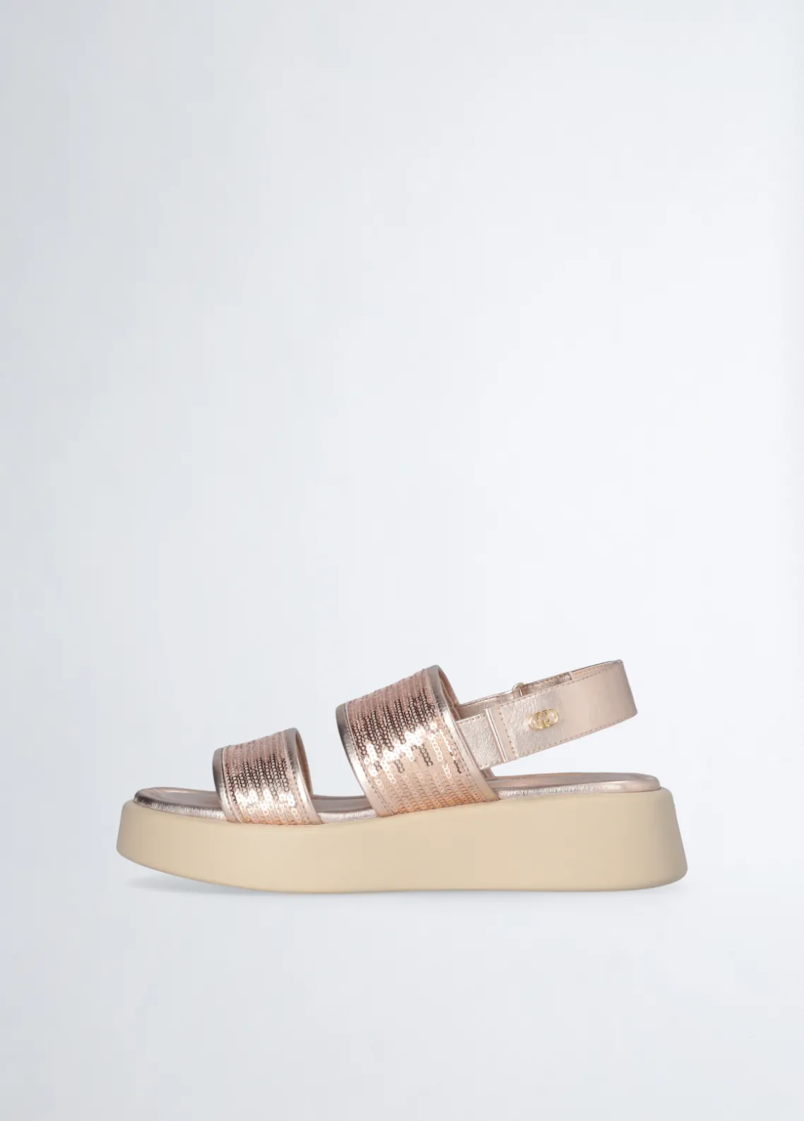 Liu Jo sandalias de plataforma con lentejuelas-Mujer Sandalias