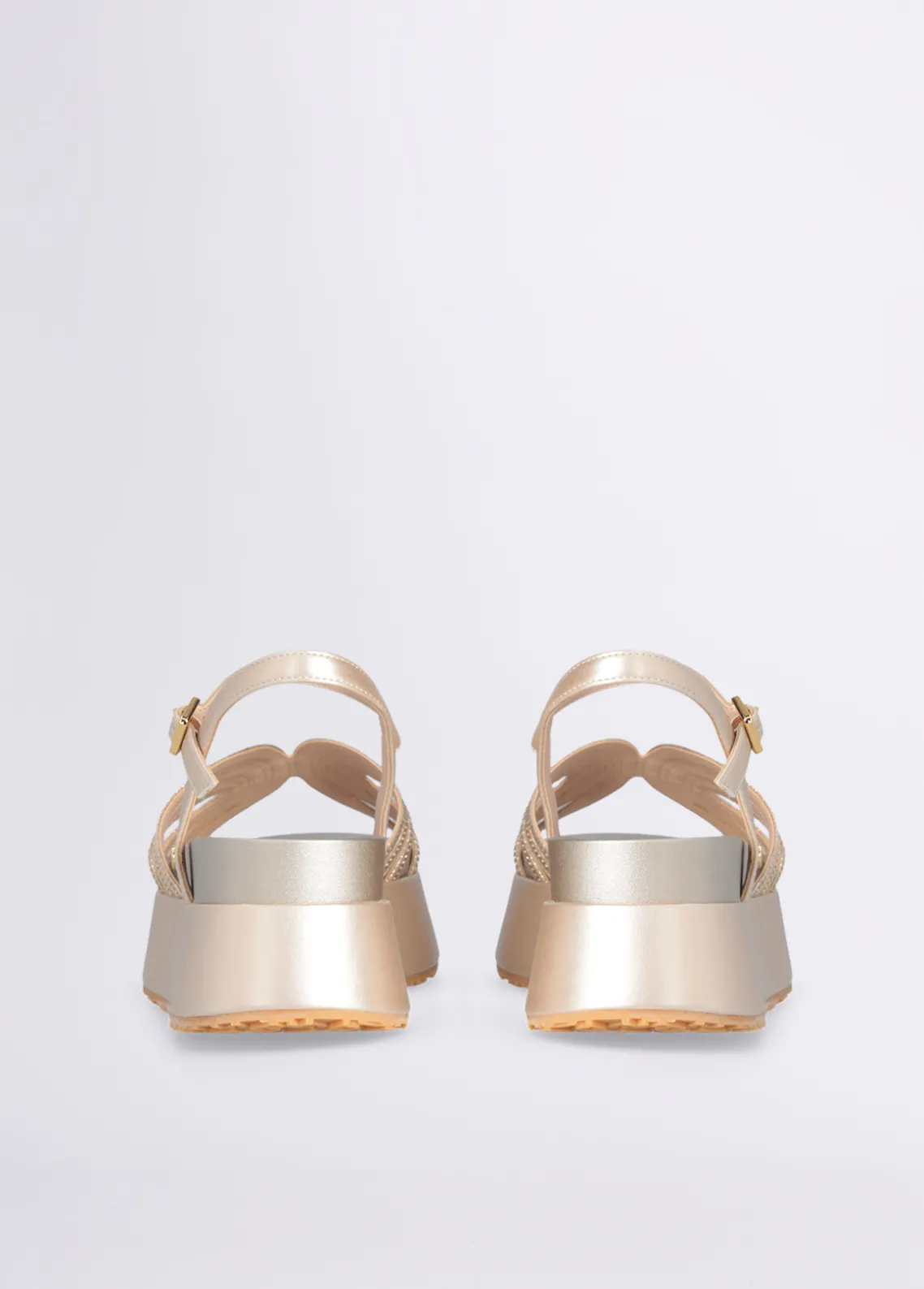 Liu Jo Sandalias de plataforma con detalle de cadena-Mujer Sandalias