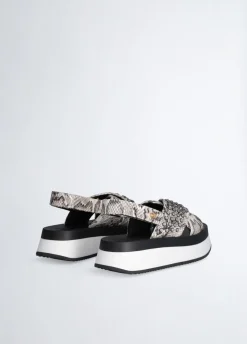 Liu Jo Sandalias de plataforma con tachuelas decorativas-Mujer Sandalias