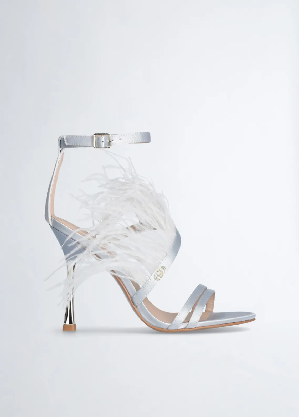 Liu Jo Sandalias elegantes con plumas-Mujer Zapatos De Salón|Sandalias