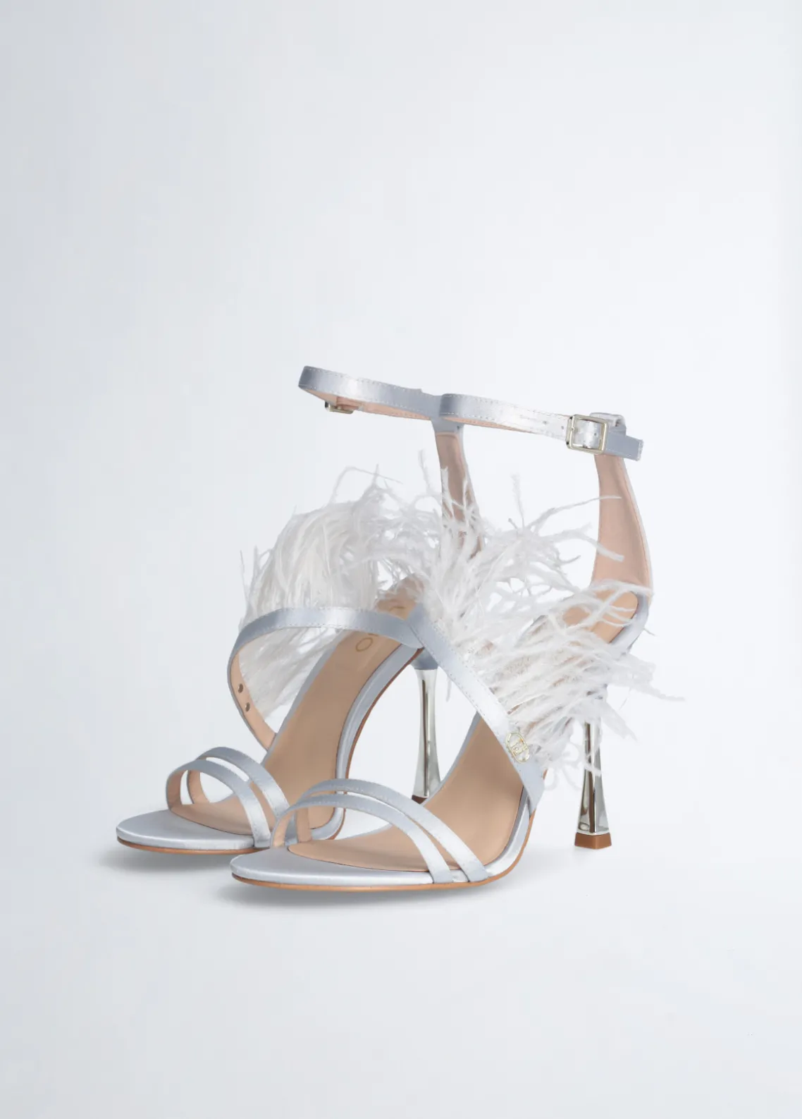Liu Jo Sandalias elegantes con plumas-Mujer Zapatos De Salón|Sandalias