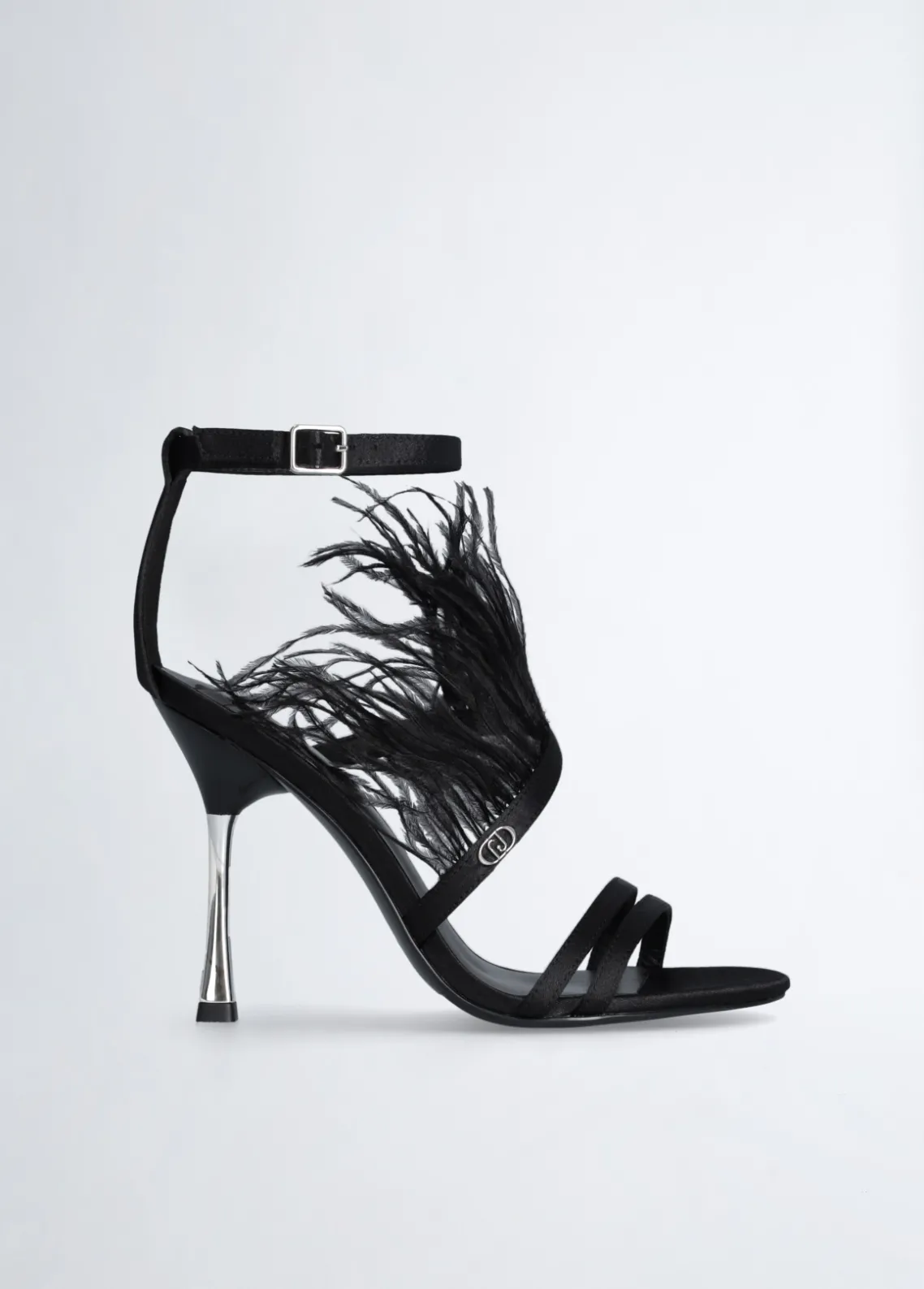 Liu Jo Sandalias elegantes con plumas-Mujer Zapatos De Salón|Sandalias