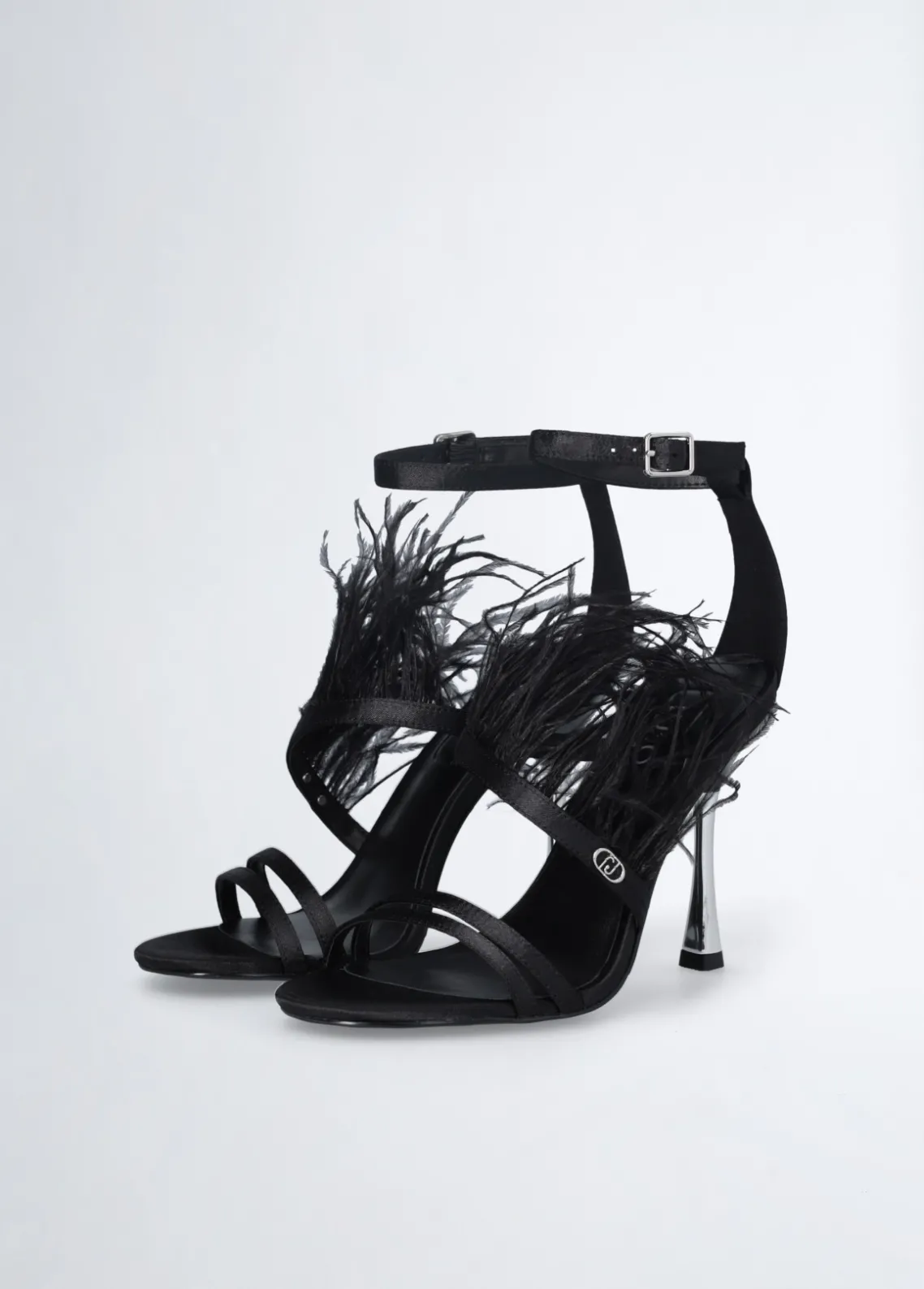 Liu Jo Sandalias elegantes con plumas-Mujer Zapatos De Salón|Sandalias