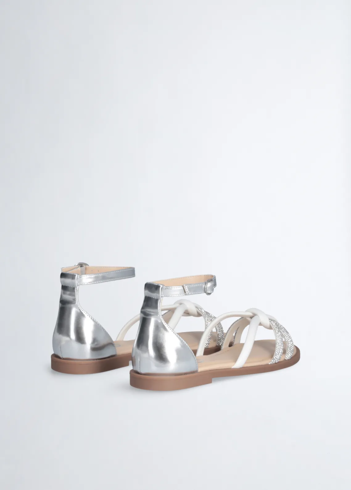 Liu Jo Sandalias planas con strass- Zapatos|Zapatos
