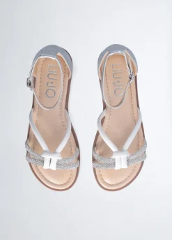 Liu Jo Sandalias planas con strass- Zapatos|Zapatos