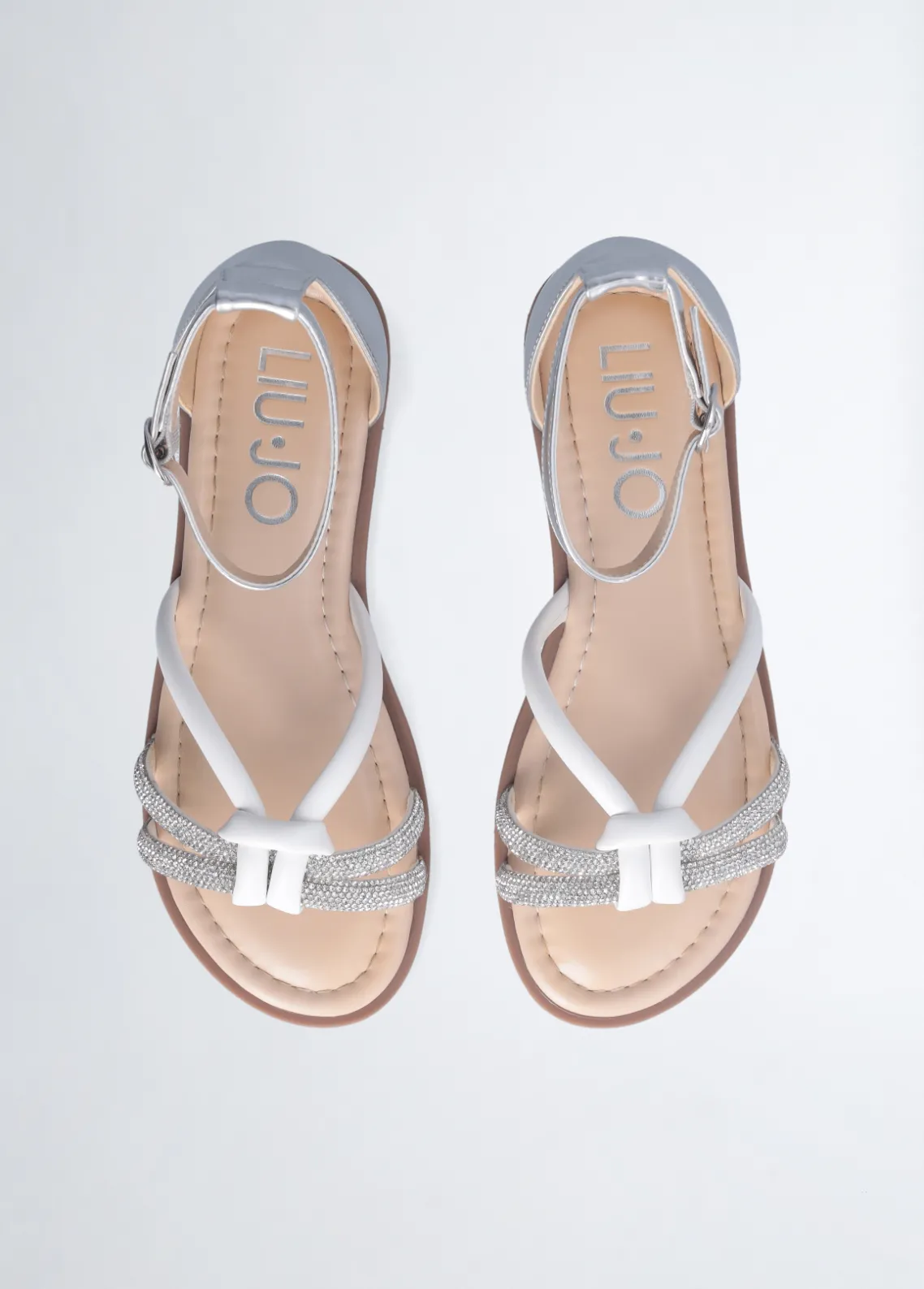 Liu Jo Sandalias planas con strass- Zapatos|Zapatos