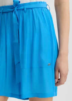 Liu Jo Shorts con cinturón-Mujer Moda Baño|Pantalones