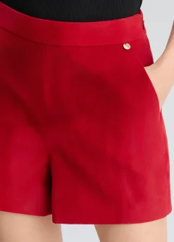 Liu Jo Shorts de ante-Mujer Pantalones