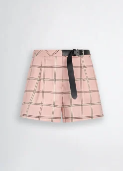 Liu Jo Shorts de cuadros-Mujer Pantalones|Tailleur