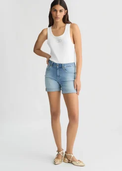 Liu Jo Shorts de mezclilla-Mujer Pantalones