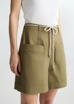 Liu Jo Shorts de popelina-Mujer Pantalones