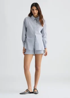 Liu Jo Shorts de popelina-Mujer Pantalones