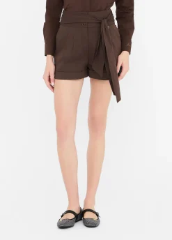 Liu Jo Shorts de popelina de algodón-Mujer Pantalones