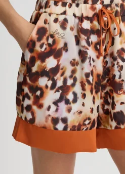 Liu Jo Shorts de raso estampado-Mujer Ropa Deportiva|Moda Baño