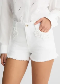Liu Jo Shorts de talle alto-Mujer Pantalones
