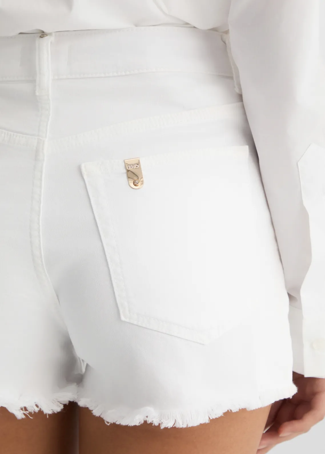 Liu Jo Shorts de talle alto-Mujer Pantalones