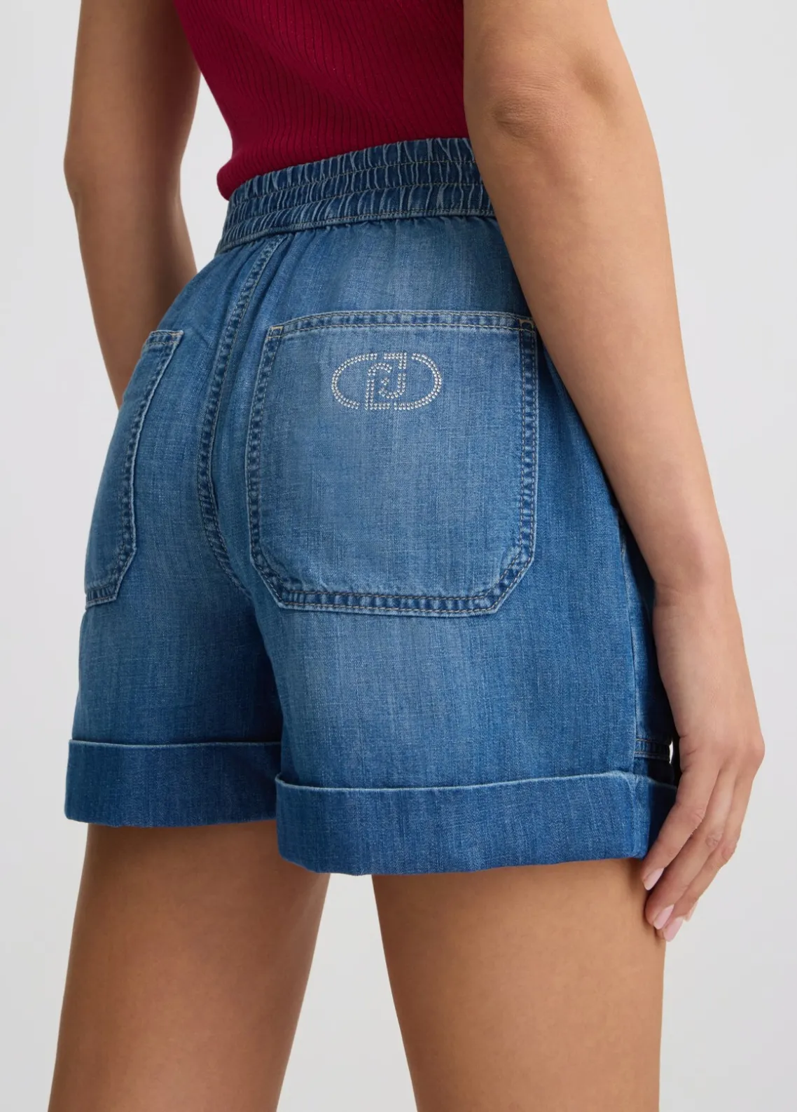 Liu Jo Shorts vaqueros-Mujer Pantalones
