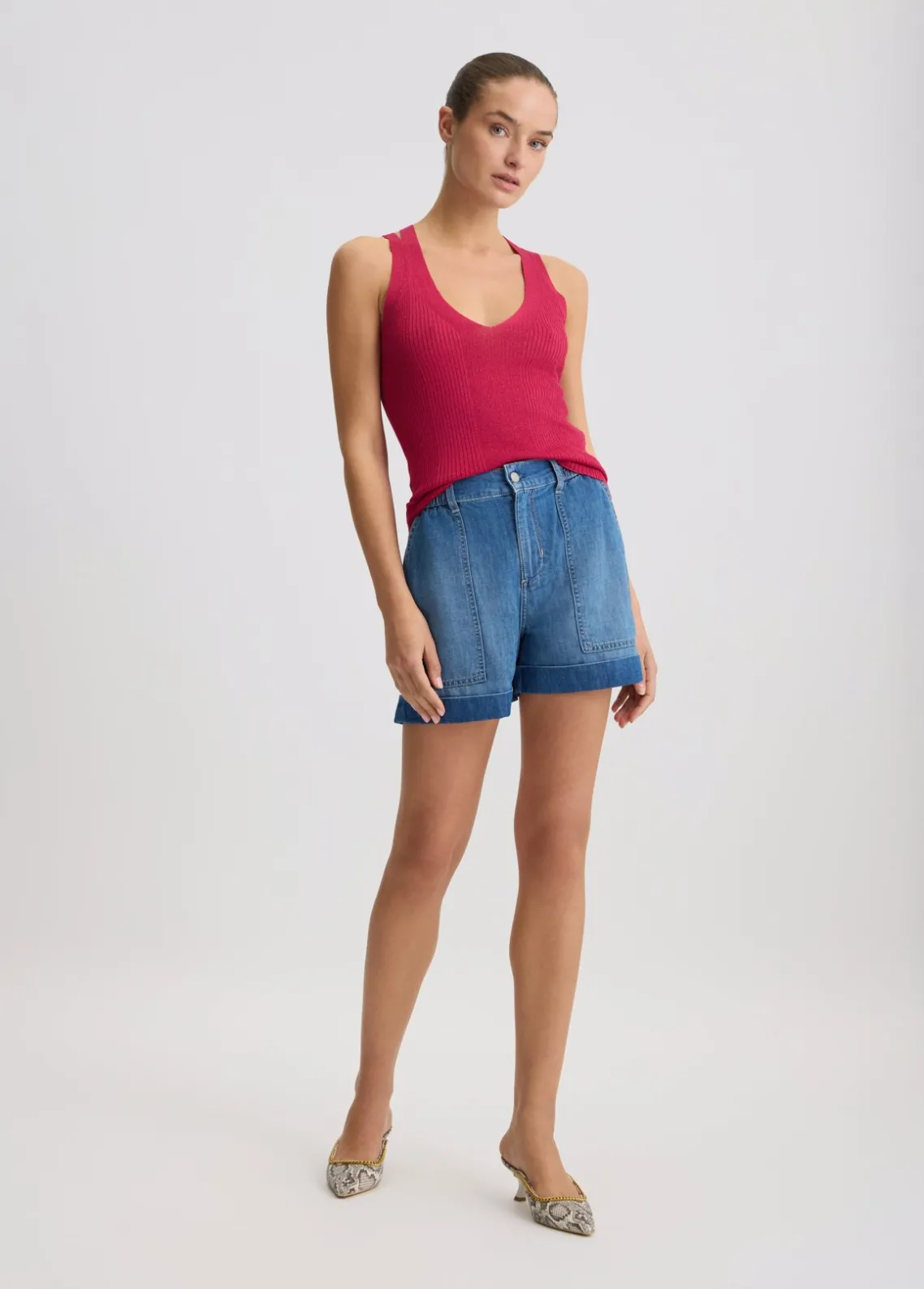 Liu Jo Shorts vaqueros-Mujer Pantalones