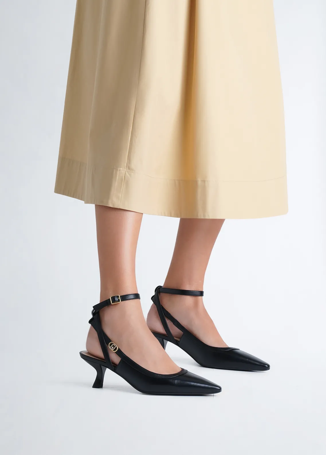 Liu Jo Slingback de Tacón Bajo-Mujer Zapatos De Salón