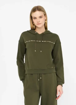 Liu Jo Sudadera con capucha Better-Mujer Ropa Deportiva