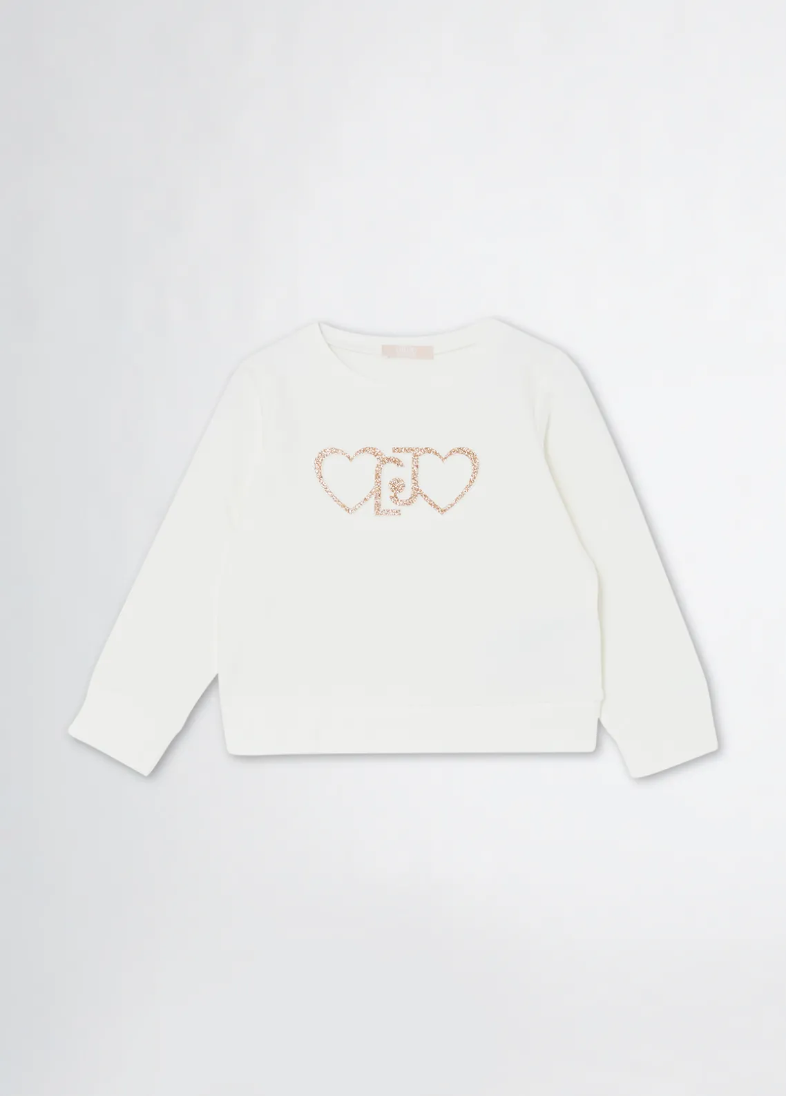 Liu Jo Sudadera con corazones- Camisetas