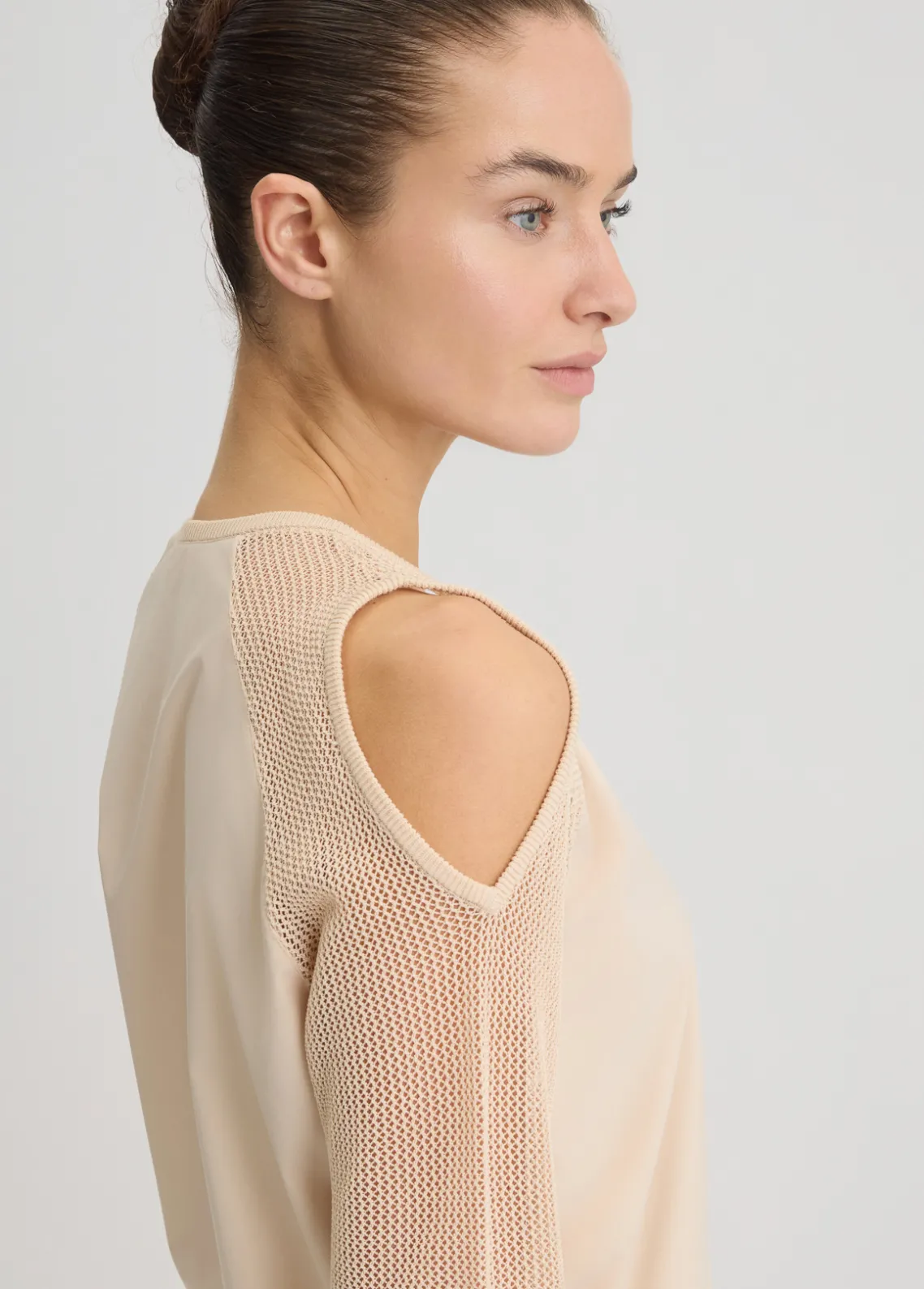 Liu Jo Sudadera con detalles cut-out-Mujer Sudaderas|Ropa Deportiva