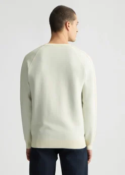 Liu Jo Sudadera con inserciones de punto-Hombre Jerséis Y Sudaderas