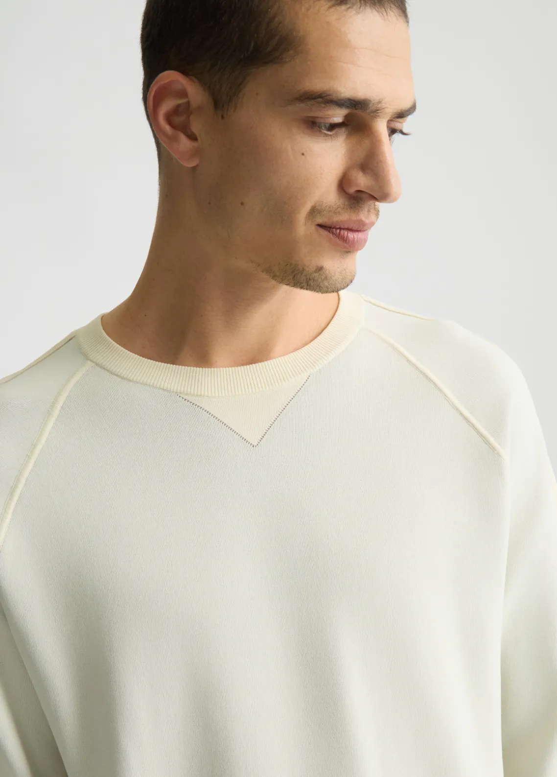 Liu Jo Sudadera con inserciones de punto-Hombre Jerséis Y Sudaderas