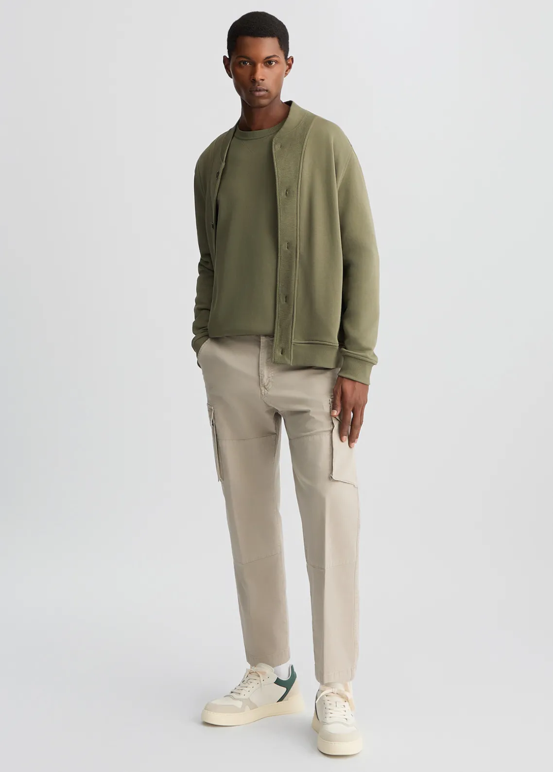 Liu Jo Sudadera con inserciones de punto-Hombre Jerséis Y Sudaderas