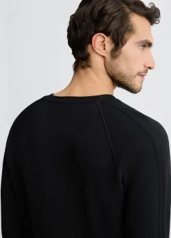 Liu Jo Sudadera con inserciones de punto-Hombre Jerséis Y Sudaderas