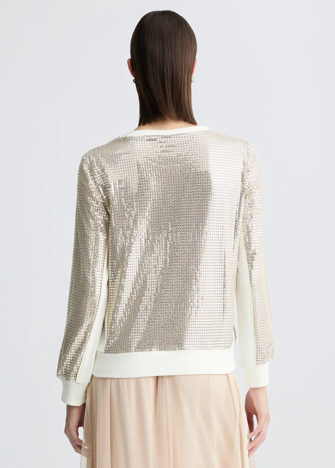Liu Jo Sudadera con lentejuelas-Mujer Sudaderas|Ropa Deportiva